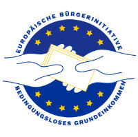 Logo Europäische Bürgerinitiative Bedingungsloses Grundeinkommen